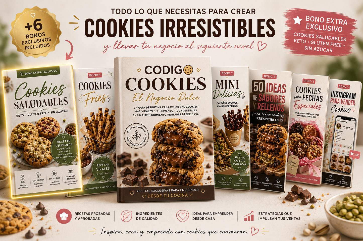 Cookies New York + Edición Especial Keto & Gluten Free